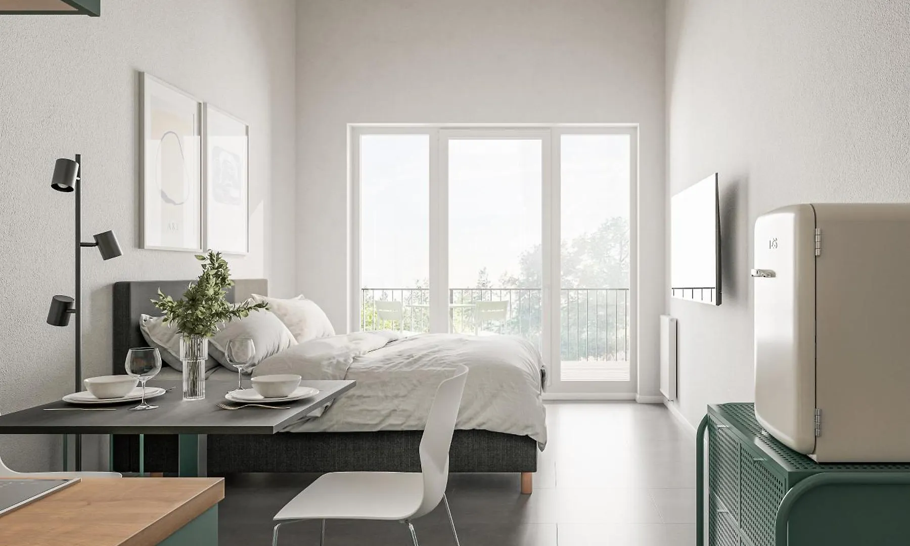 Modernes Apartment Skyroom 6 Bad Worishofen